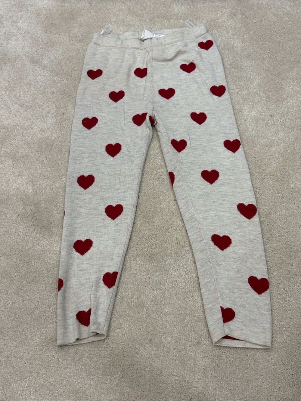 🦄5/24 H&M Knit Heart Leggings